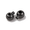 Brass Crimp Beads KK-Z030-16A-B-2