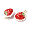 Alloy Enamel Pendants PALLOY-T094-04A-02-2