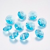 Faceted Glass Rhinestone Charms RGLA-F049-6mm-202-1