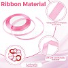 8Rolls 4 Colors Single Face Satin Ribbon OCOR-FS0001-10D-2