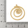 304 Stainless Steel Pendants STAS-G355-08A-G-3