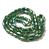 Electroplate Glass Beads Strands EGLA-D031-01E-2