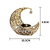 Crescent Moon & Star Tealight Candle Holders PW-WG88299-01-1