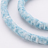 Handmade Polymer Clay Bead Strands CLAY-S094-4mm-A10-3