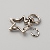 Alloy Swivel Clasps PALLOY-WH0104-16A-P-2