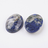 Natural Sodalite Flat Back Cabochons G-G741-30x40mm-06-2
