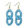 Acrylic Curb Chains Shape Dangle Earrings EJEW-JE05571-2