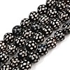 Tibetan Style dZi Beads Strands G-G328-A02-10mm-2