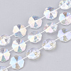 Plastic Beaded Trim Garland Strand AJEW-S071-07-1