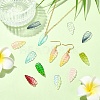 60Pcs 12 Styles Electroplate Glass Pendant EGLA-YW0003-16-5