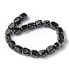 Natural Black Agate Beads Strands G-F743-02A-3