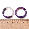 Dyed & Heated Natural Striped Agate/Banded Agate Finger Rings for Women RJEW-Z075-02X-3