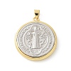 Brass Pendants KK-P294-12G-1