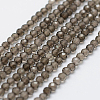 Natural Smoky Quartz Beads Strands G-D840-09-4mm-1