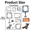 Plastic Stamps DIY-WH20018-0225-2