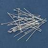 50MM Silver Color Plated Brass Eye Pins X-EPC5.0cm-S-1