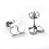 304 Stainless Steel Stud Earrings EJEW-H368-38P-2