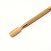 Double Head Stainless Steel Cuticle Pusher and Cutter MRMJ-WH0063-49-2