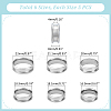 30Pcs 6 Size 201 Stainless Steel Grooved Finger Ring Settings RJEW-UN0002-82P-3