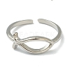 Brass Cuff Rings RJEW-L100-002-2