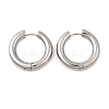 Tarnish Resistant 202 Stainless Steel Huggie Hoop Earrings EJEW-O087-08G-P-1