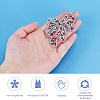 7Pcs 7 Colors Bowknot Glitter Hotfix Rhinestone DIY-FG0002-30-2