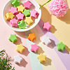 Acrylic European Beads MACR-TAC0001-28B-5