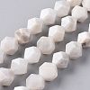 Natural White Crazy Lace Agate Beads Strands G-F668-03-10mm-1