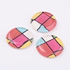 Tempered Glass Cabochons GGLA-33D-10-2