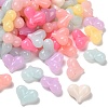Acrylic Imitation Jelly Beads X-OACR-P032-07M-1