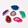 Natural Slice Agate Cabochons G-K190-01-1