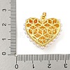 Rack Plating Brass & ABS Plastic Imitation Pearl Pendants X-KK-N255-03E-G-RS-3