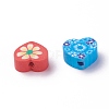 Handmade Polymer Clay Beads X-CLAY-I010-16-2
