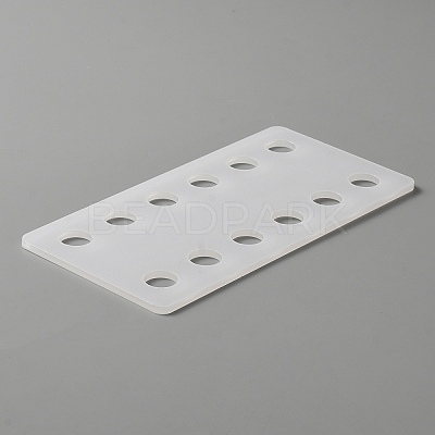 12-Position Acrylic Thread Winding Boards FIND-WH0110-345A-1