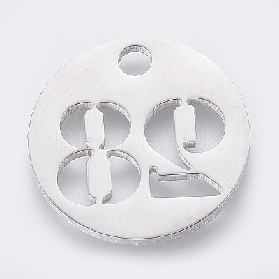 Non-Tarnish 304 Stainless Steel Pendants STAS-F233-28-P-1