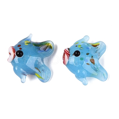 Handmade Lampwork Beads LAMP-T023-16P-1