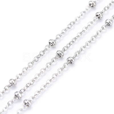 Tarnish Resistant 304 Stainless Steel Cable Chains CHS-F011-14A-P-1