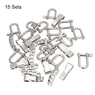Adjustable Alloy Screw Pin Shackle PALLOY-WH0065-96P-1