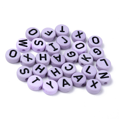 Opaque Acrylic Beads MACR-S273-50C-1