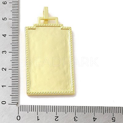 Brass Micro Pave Cubic Zirconia Pendant with Enamel KK-H458-02G-L01-1