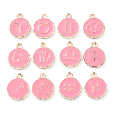 Alloy Enamel Pendants ENAM-S124-01B-03-1
