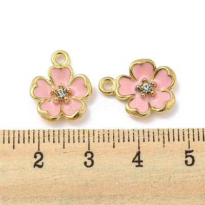 Alloy Enamel Pendants ENAM-D063-01G-04-1