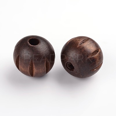 Natural Wood Beads WOOD-TB099Y-1-1