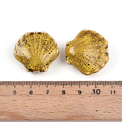 Handmade Porcelain Beads LS-PORC-N009-01G-1