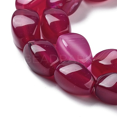 Natural Agate Beads Strands G-G172-01E-1