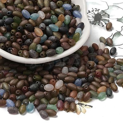 Transparent Colours Glass Seed Beads SEED-F006-03A-03-1