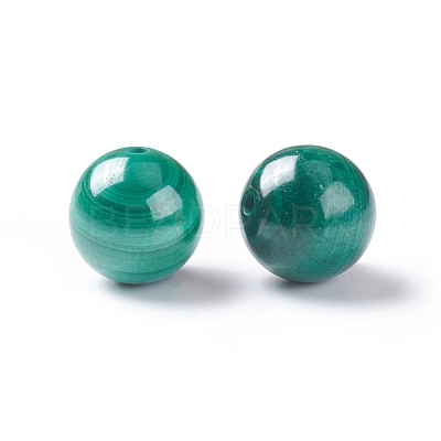 Natural Malachite Beads G-E557-13B-1
