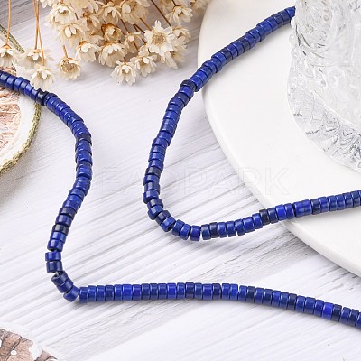 Synthetic Turquoise Beads Strands TURQ-G110-4x2mm-05-1