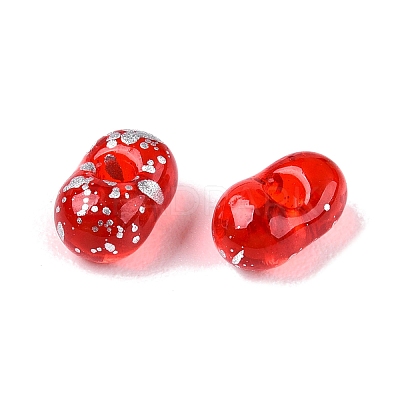 Picasso Spray Painted Glass Seed Beads SEED-T006-04-25-1