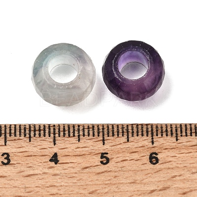 Natural Fluorite European Beads GG-NH0003-A06-1